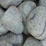 Landscaping Products Green Forest Pebbles Supplier,Exporter,India